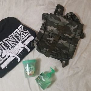 Nwt Pink Camo Bag